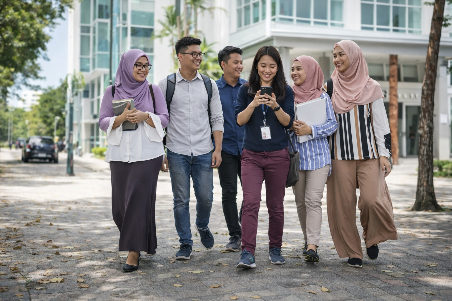 Malaysian students at DIT